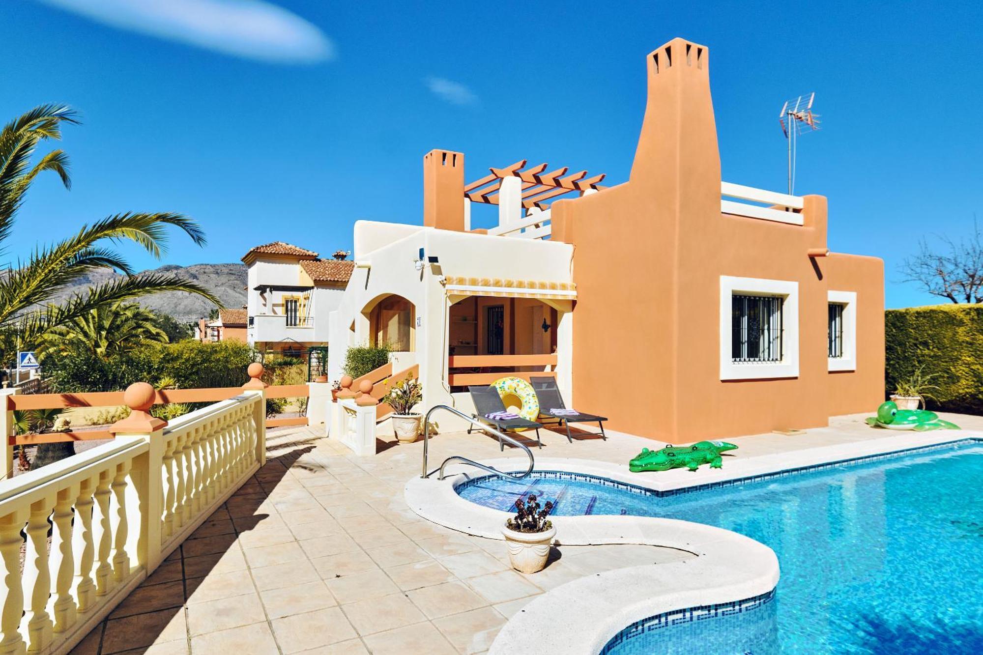 Casa Tortuga - 3 Bedrooms And Private Pool Hondon de las Nieves Bagian luar foto